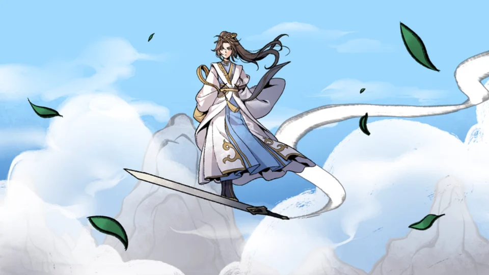游戏画面中的角色与室内场景